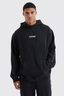"OUTCROWD” BLACK | OVERSIZED HOODIE