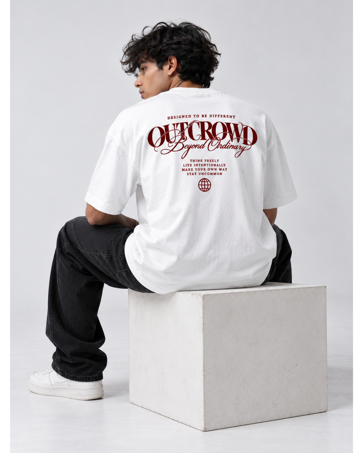 BEYOND ORDINARY OVERSIZED TSHIRT