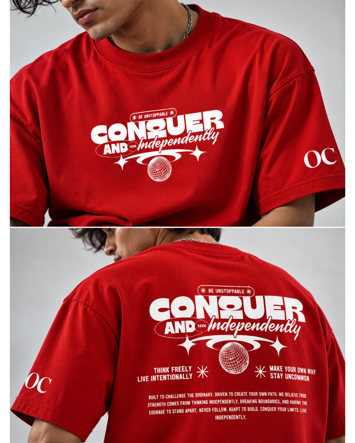CONQUER - OVERSIZED TSHIRT