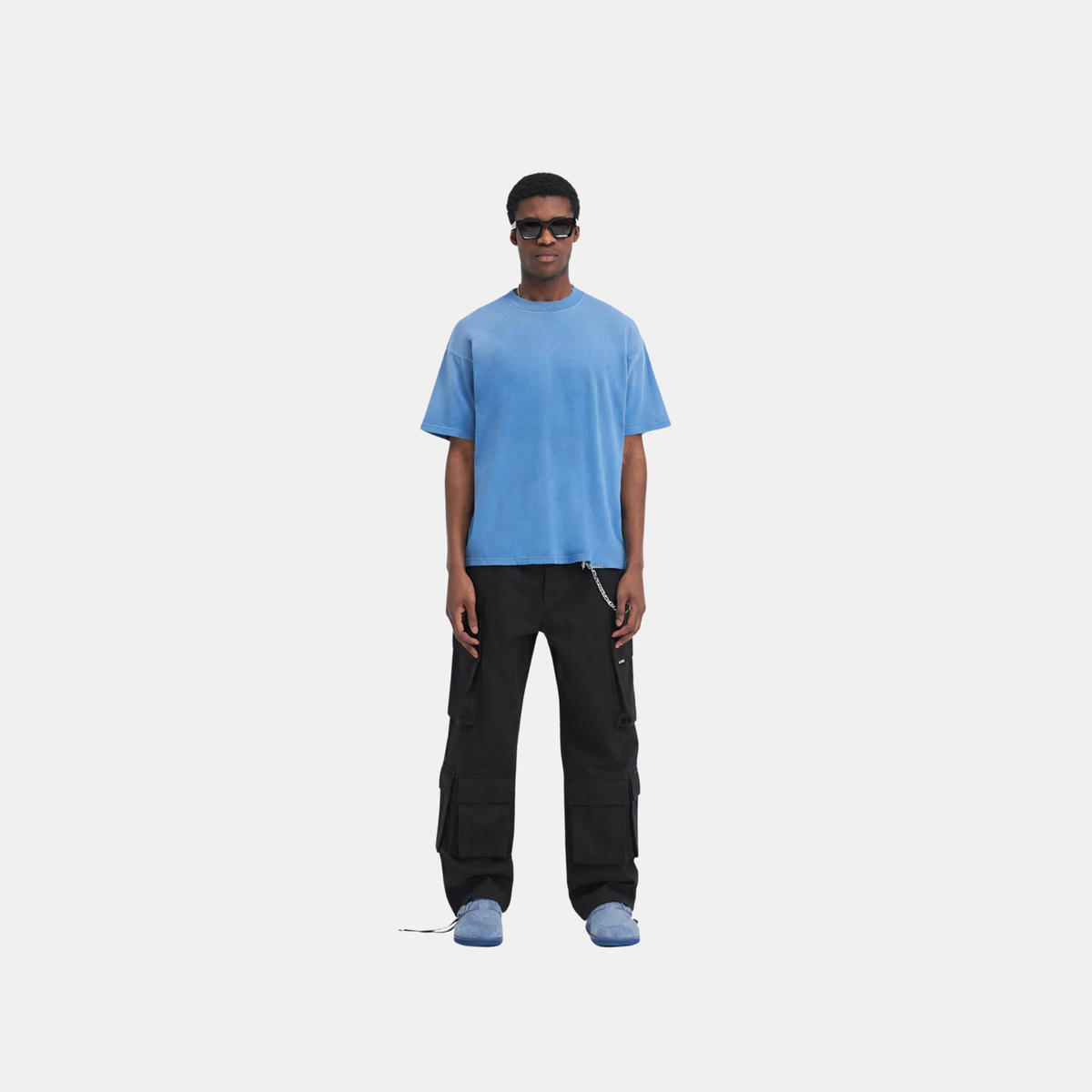 OC - SKY BLUE OVERSIZED T-SHIRT
