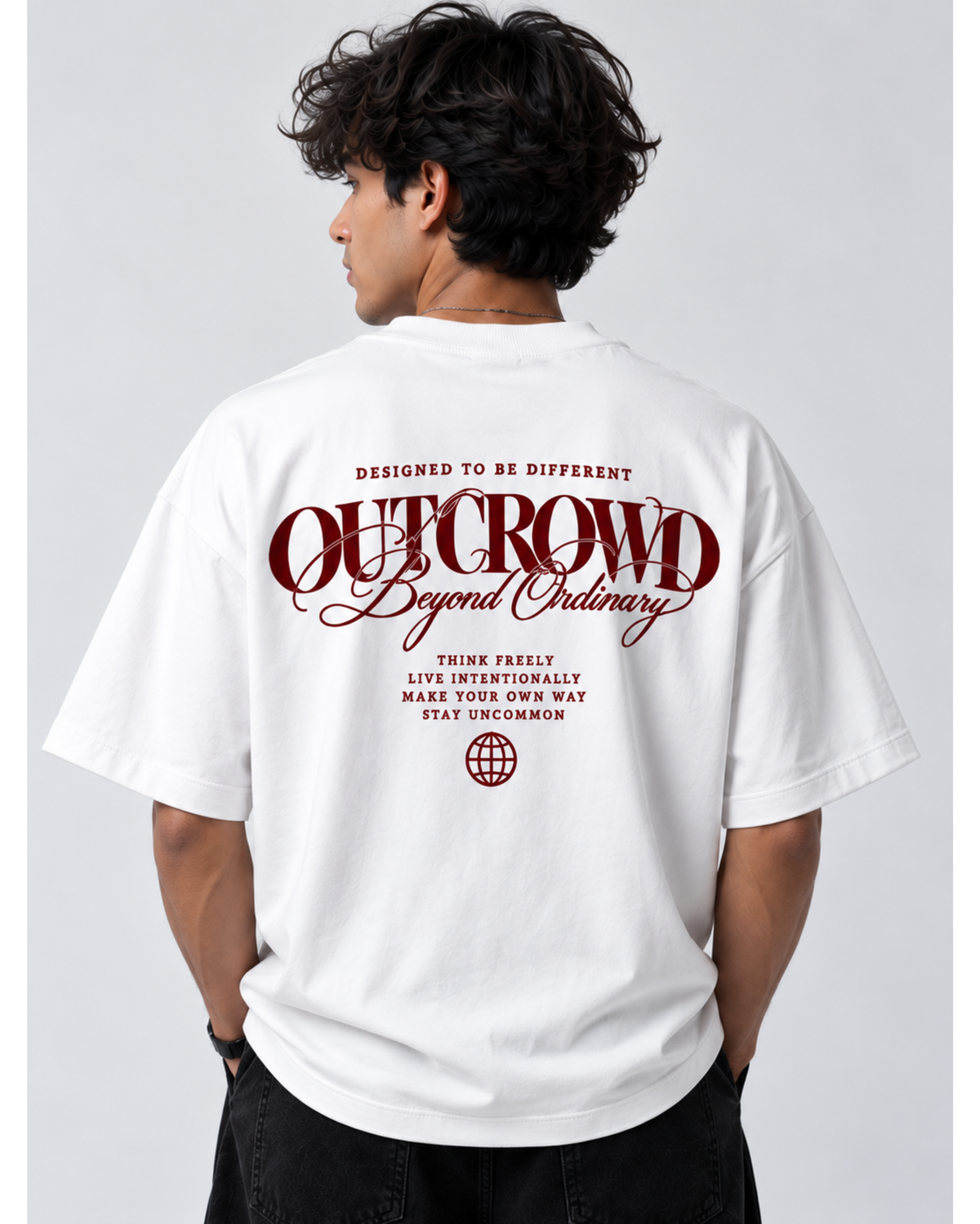 BEYOND ORDINARY OVERSIZED TSHIRT