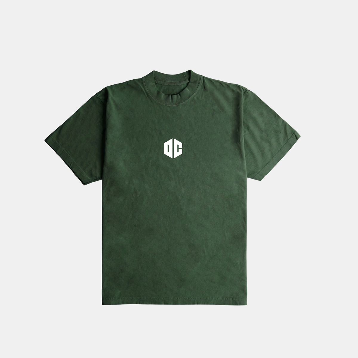 OC - MOSS GREEN OVERSIZED T-SHIRT