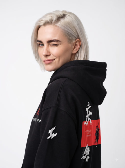 Balck - Premium Oversized Hoodie