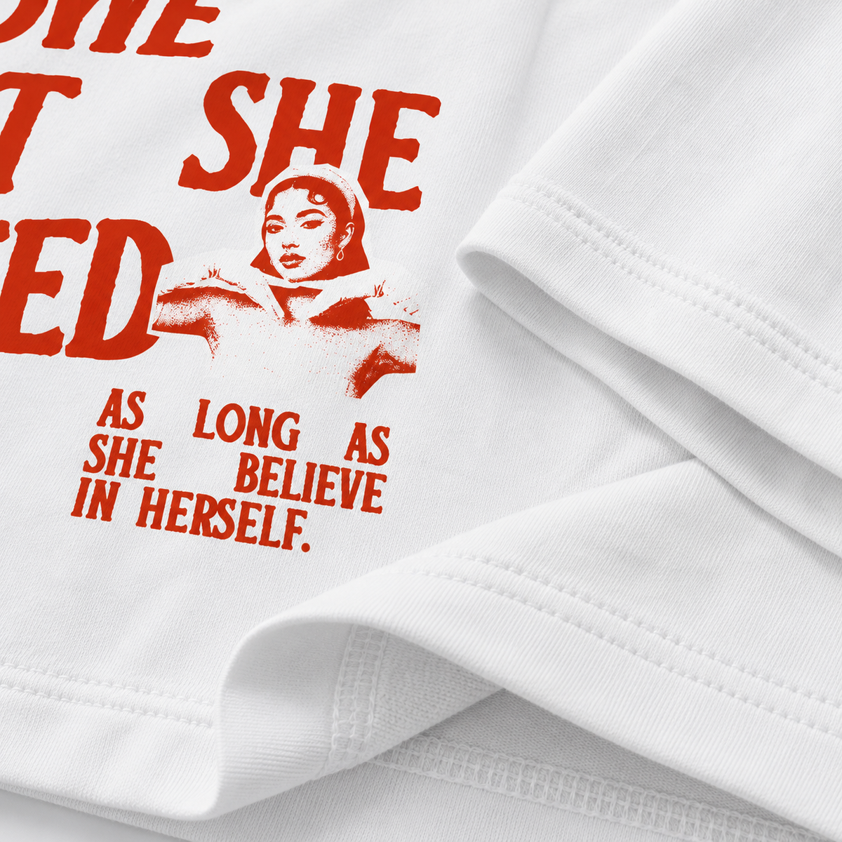 SHE WILL BECOME - OVERSIZED T-SHIRT